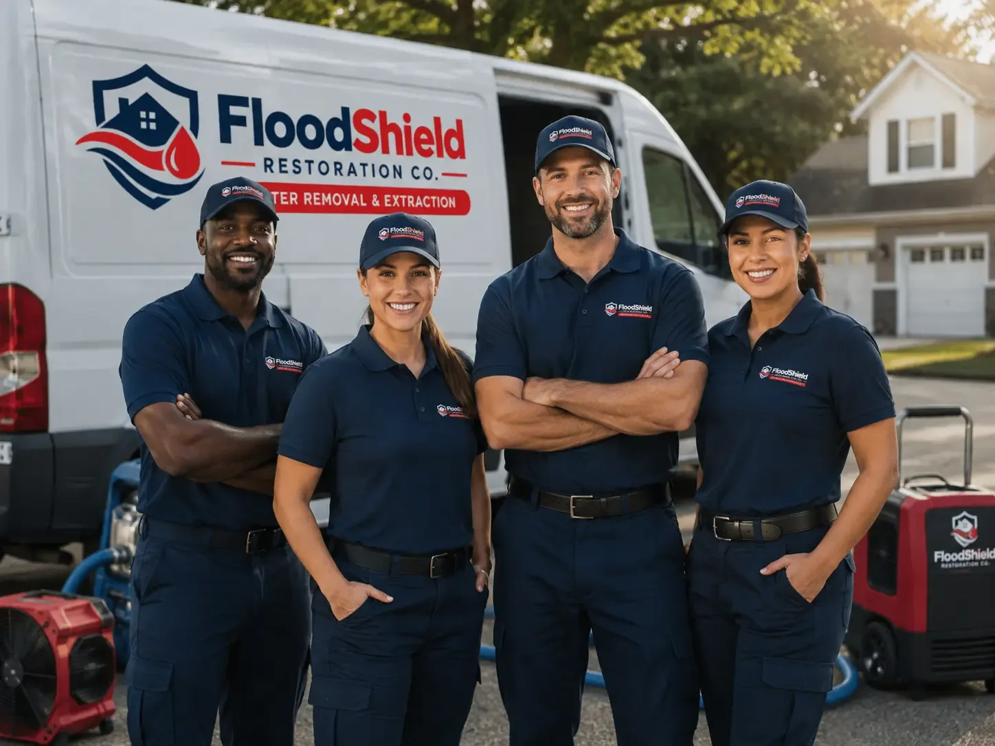 Flood Damage Restoration company in Everson, PA